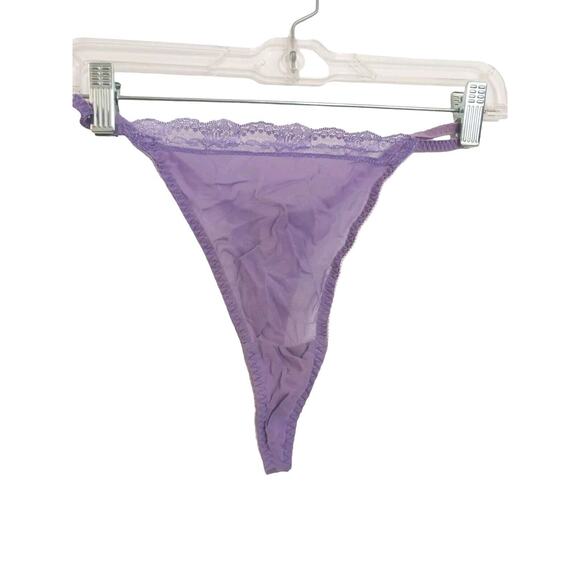 Victoria’s Secret Lingerie Lace Babydoll Sz M LAVENDER LT Purple Barbiecore VNT - Picture 7 of 16